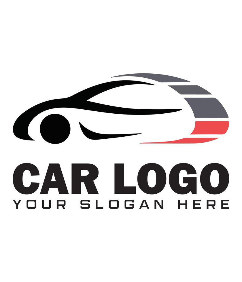 car logo design template vector