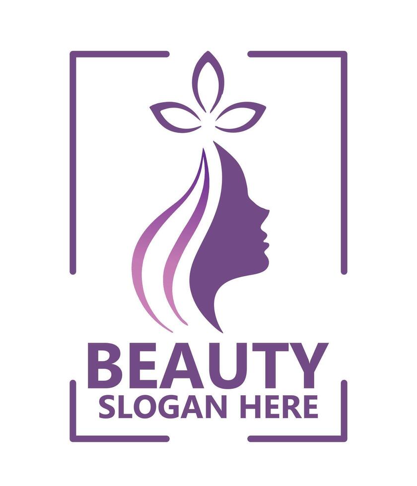 beauty salon logo template, logo design, logo design template, logo design template, logo design vector