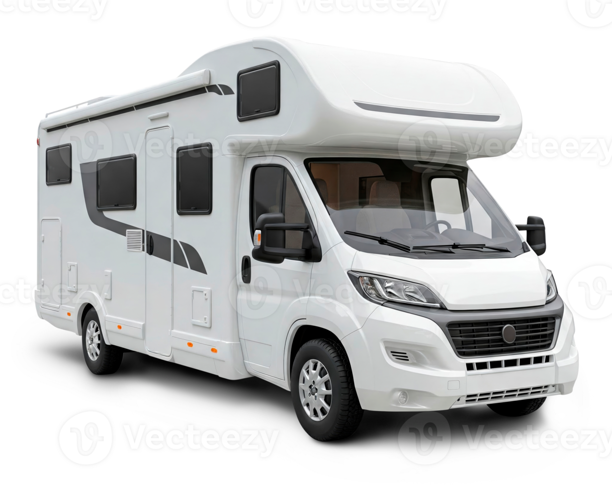 Modern Camper Van cut out png
