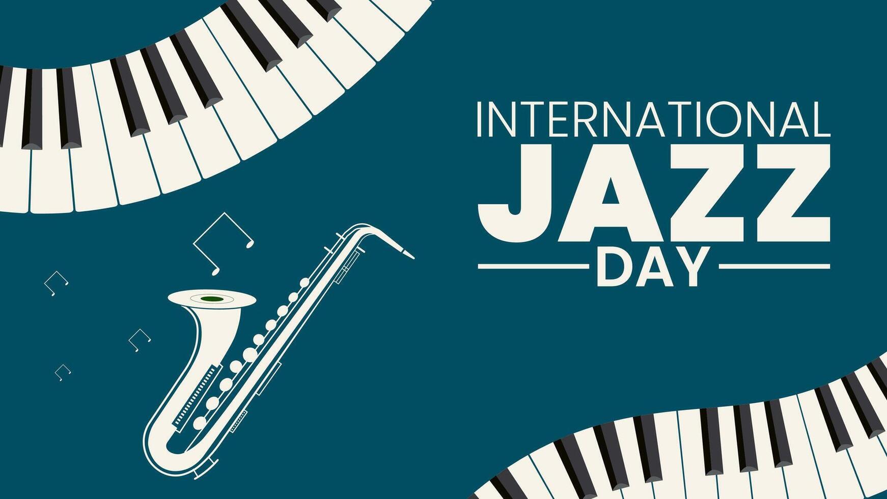 International Jazz Day, A Tribute to Musical Freedom vector