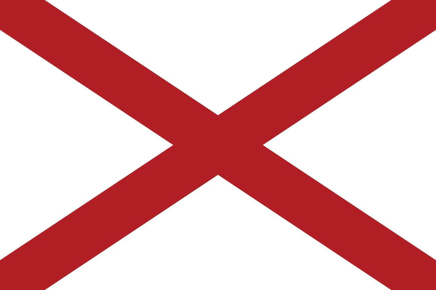 Alabama flag icon stock Image. vector