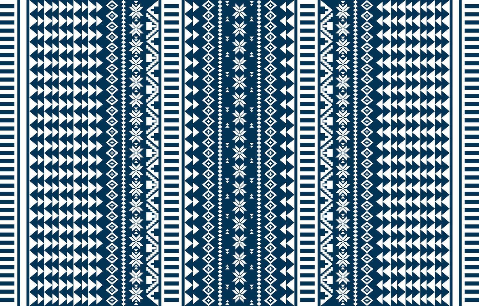 Geometric ethnic pattern seamless design for background vector