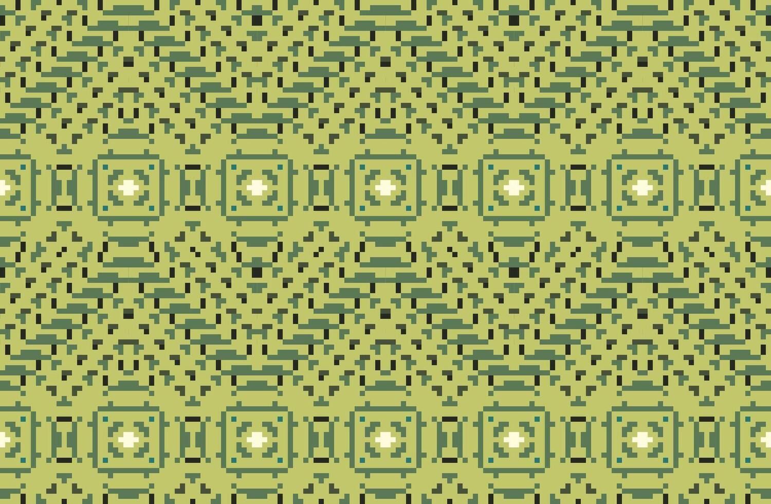 Geometric Pattern Ethnic Pattern Shirtfolk Embroidery, Aztec Geometric Ornament Print. Design for Carpet, Wallpaper, Clothing, Wrapping, Fabric vector
