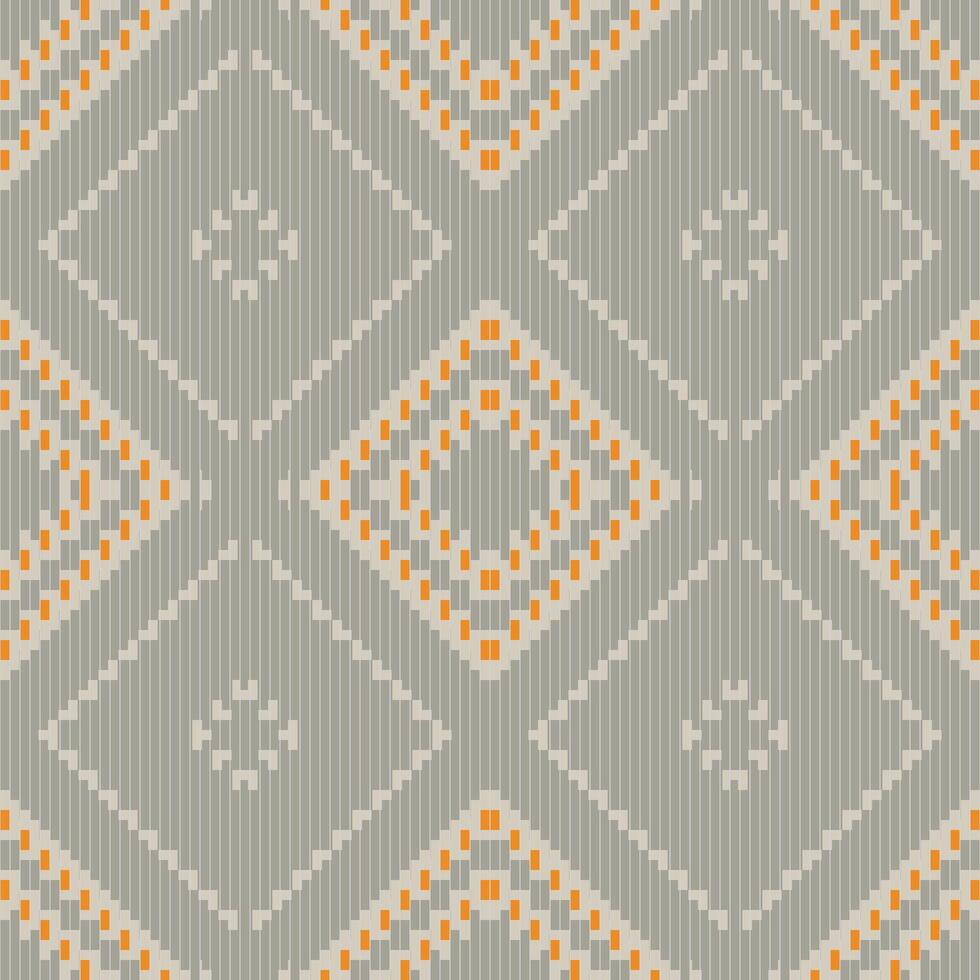 Navajo Abstract Seamless Geometric Patternfolk Embroidery, Aztec Geometric Ornament Print. Design for Carpet, Wallpaper, Clothing, Wrapping, Fabric vector