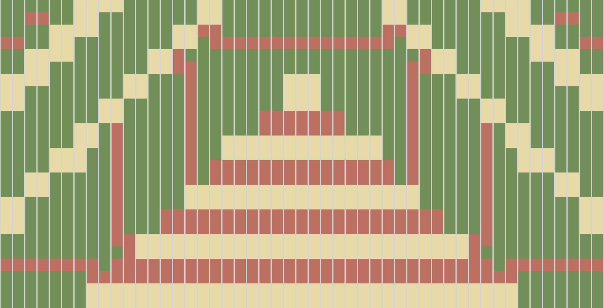Turkish Korean Traditional Pattern Namefolk Embroidery, Aztec Geometric Ornament Print. Design for Carpet, Wallpaper, Clothing, Wrapping, Fabric vector