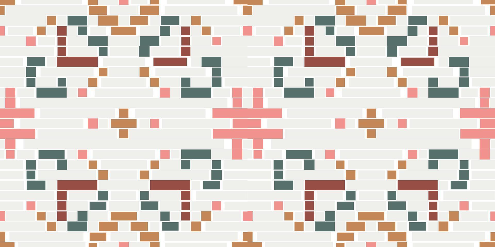 Repeating Pattern Ethnic Design Patternfolk Embroidery, Aztec Geometric Ornament Print. Design for Carpet, Wallpaper, Clothing, Wrapping, Fabric vector