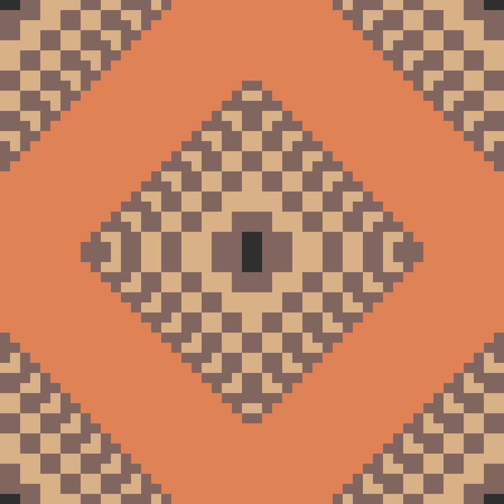 Sari Border Ndebele Traditional Patternfolk Embroidery, Aztec Geometric Ornament Print. Design for Carpet, Wallpaper, Clothing, Wrapping, Fabric vector