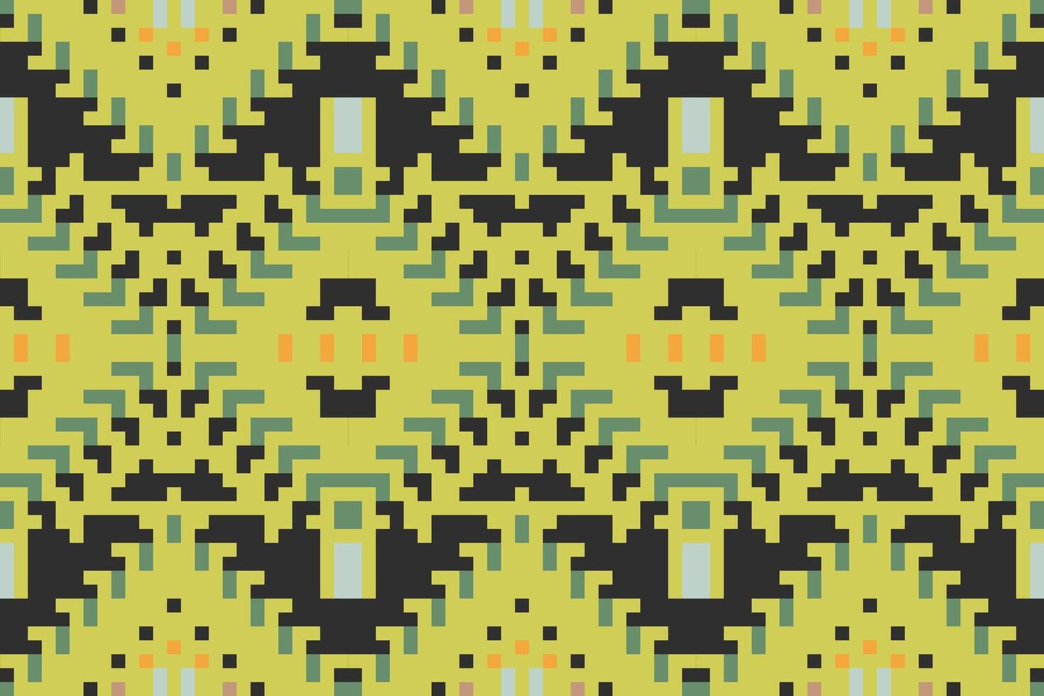 Indian Geometrical Patternfolk Embroidery, Aztec Geometric Ornament Print. Design for Carpet, Wallpaper, Clothing, Wrapping, Fabric vector