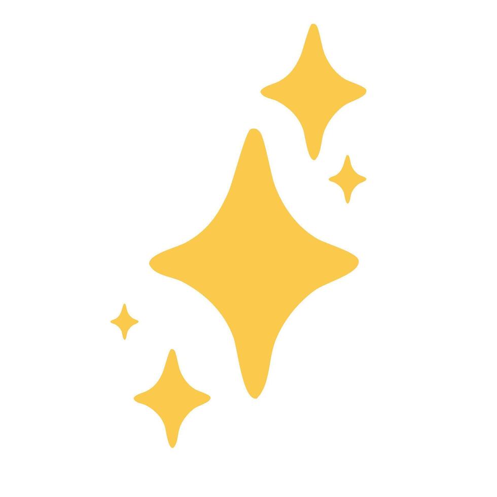 Sparkle Star Cluster vector