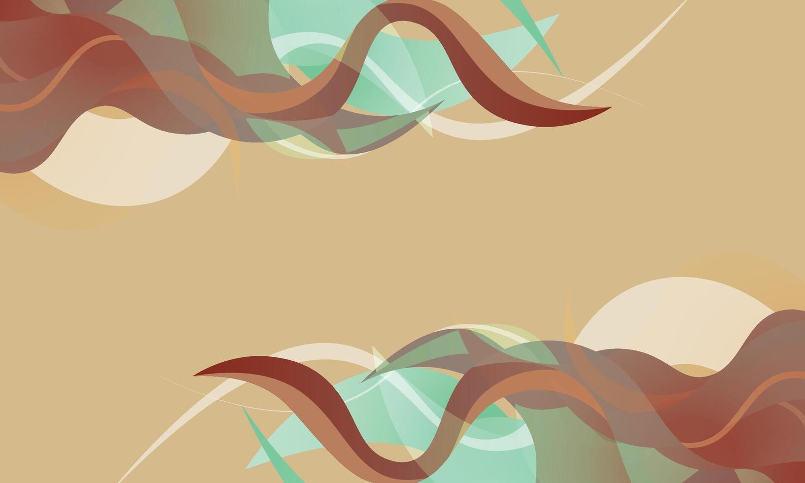 Colorful wave gradient background. vector