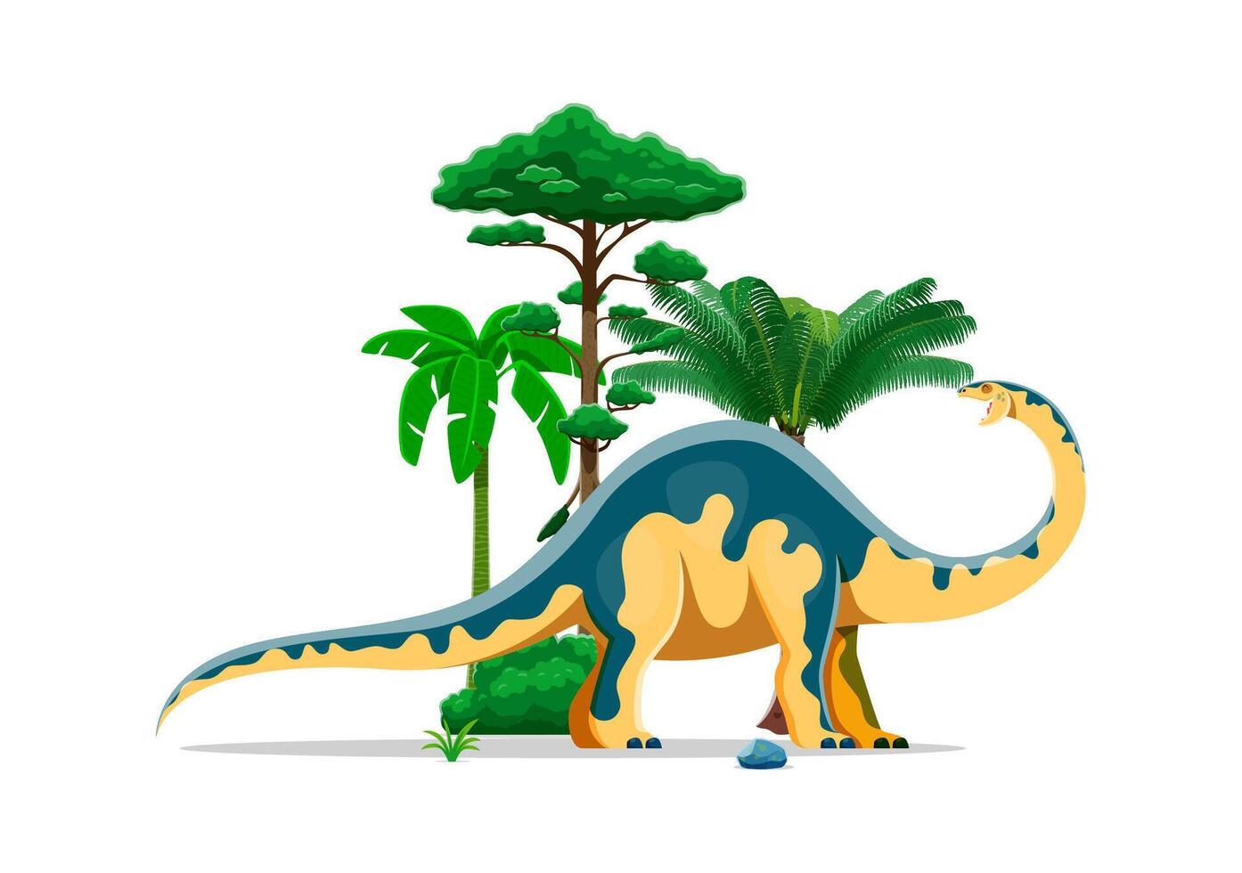 Melanorosaurus dinosaur character vector