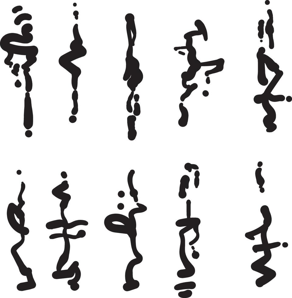 Abstract symbol elements vector