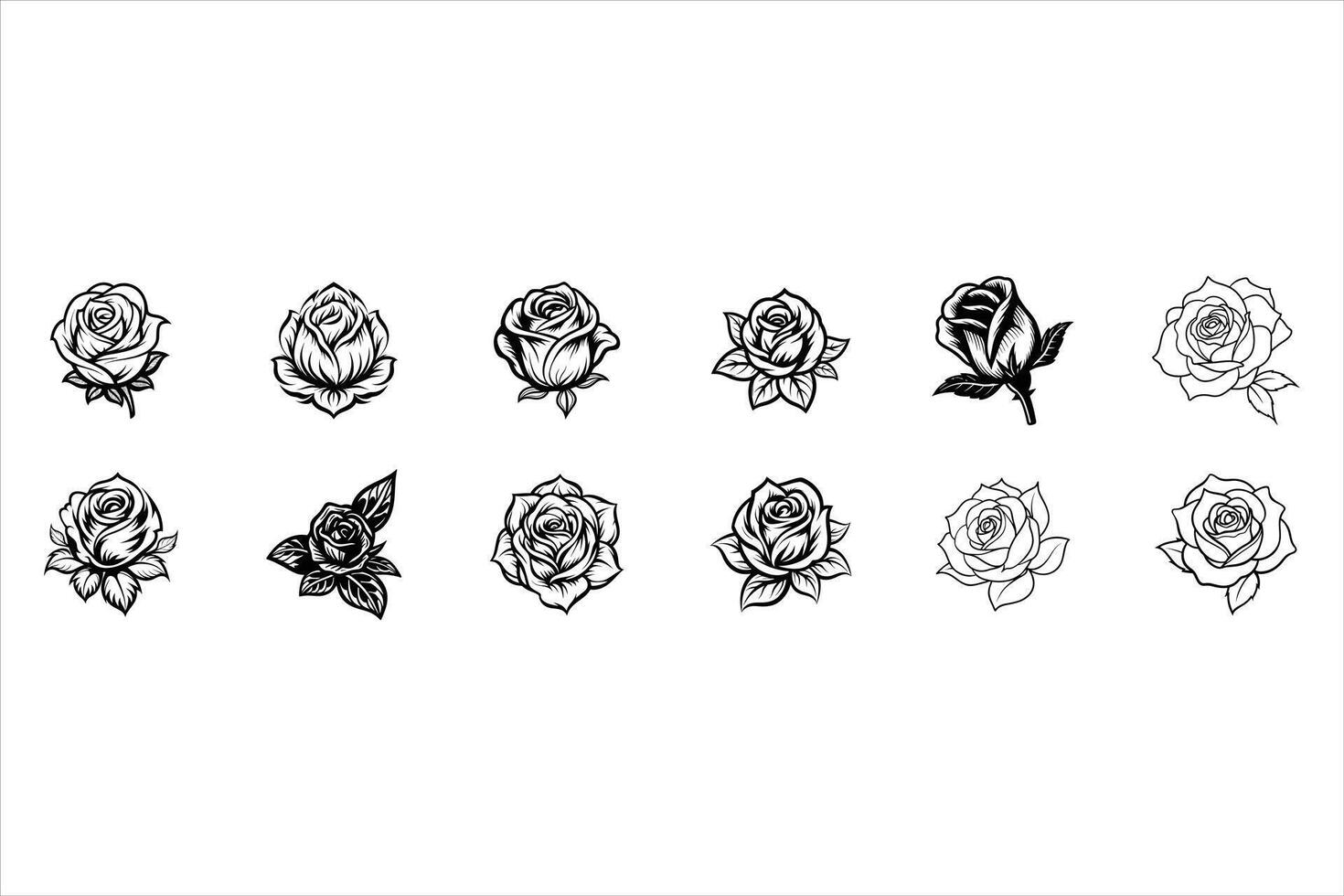 Bloom With Grace Like A Rose vector