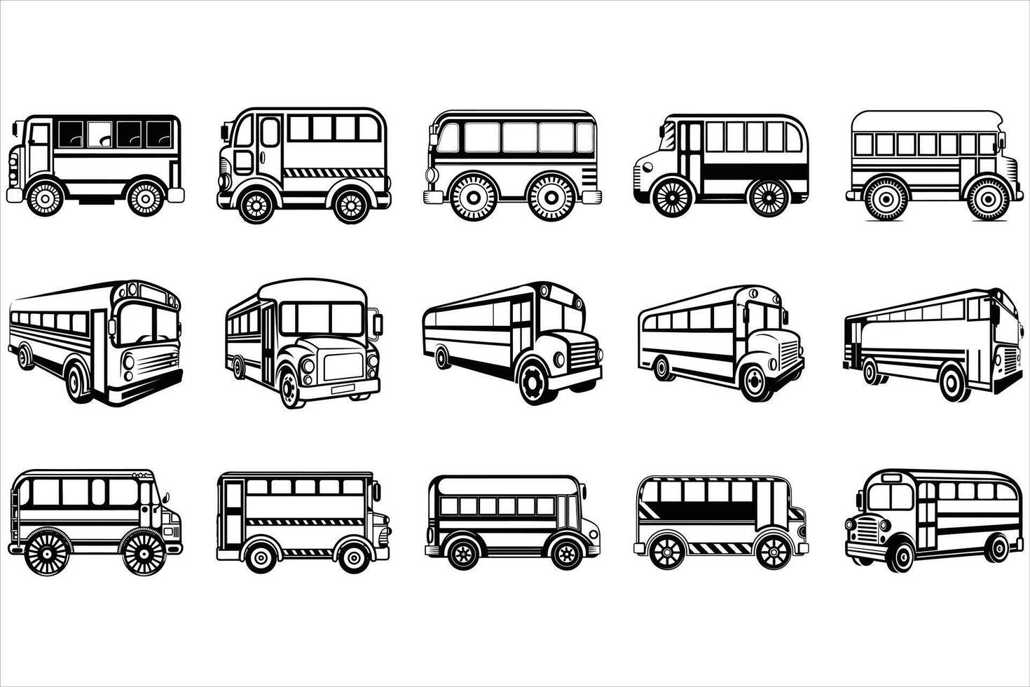 Rolling Into Learning School Bus Style vector