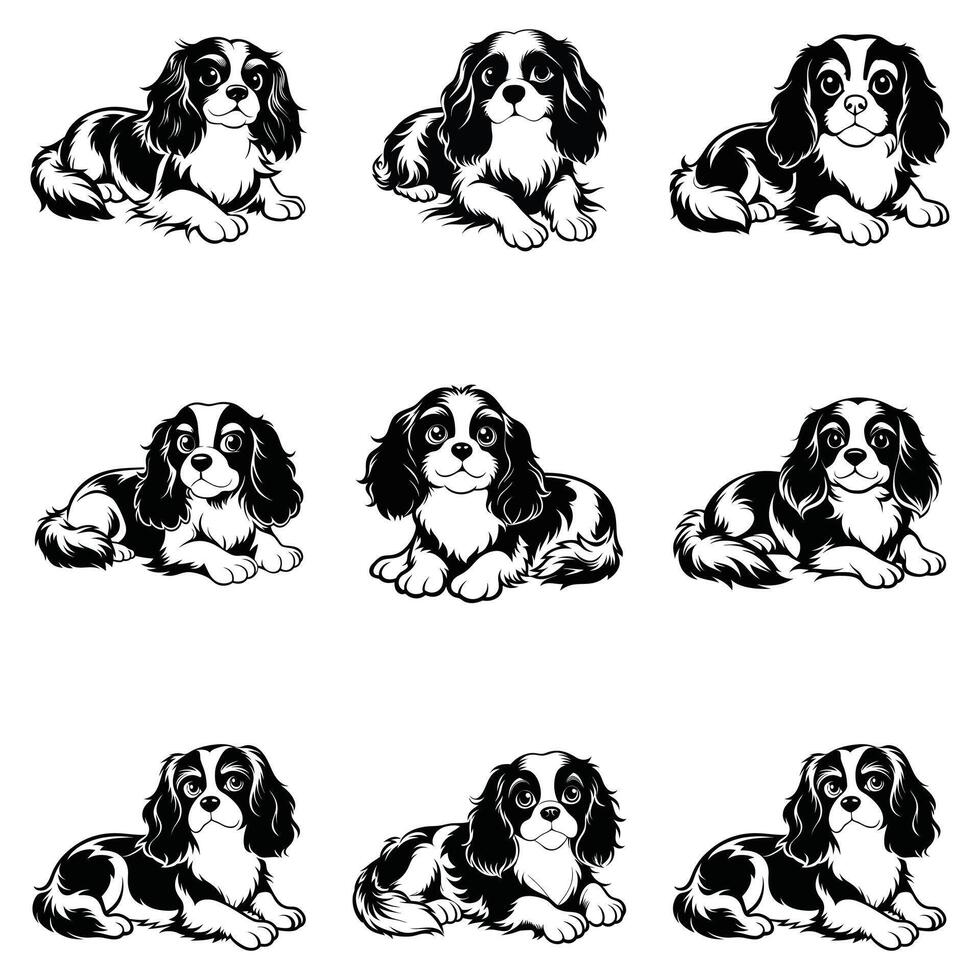 Cavalier Snuggles Are The Best vector