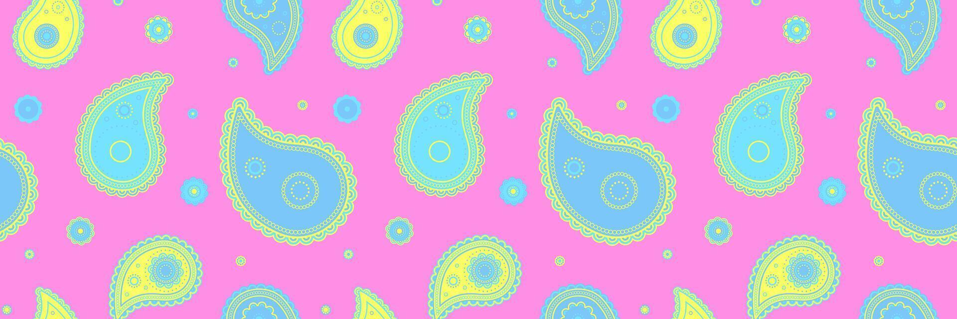 Springtime effect as artwork designer. Seamless pattern intricacy on image fabric. Textile flowing on scrapbook orient. vector