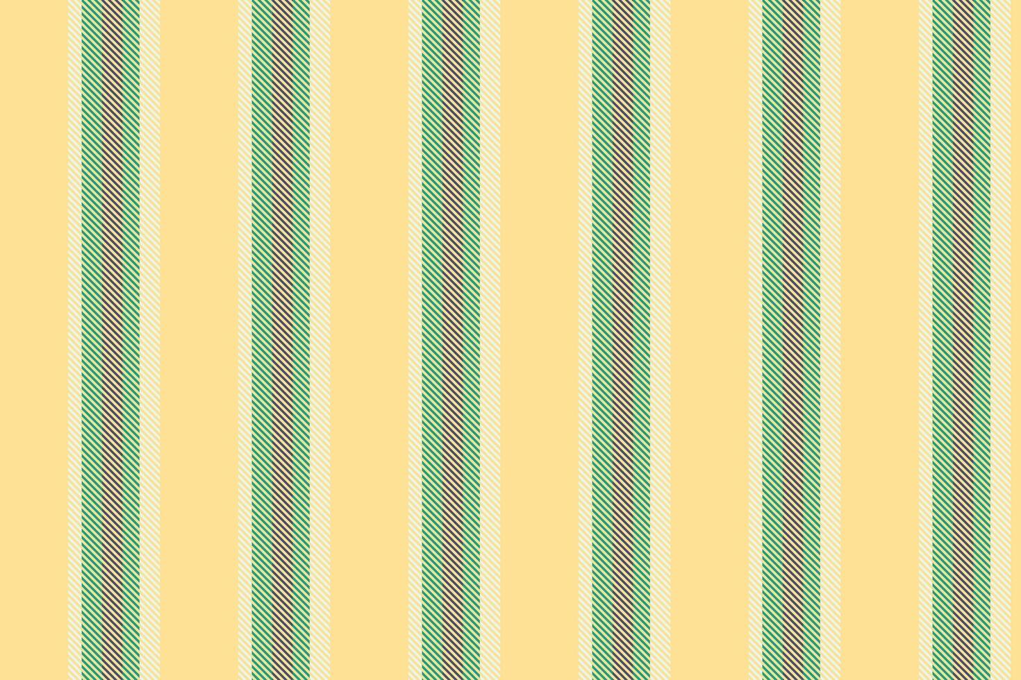 Geometric lines pattern seamless, fabric textile background fabric. Mexican stripe vertical texture in amber and teal colors. vector