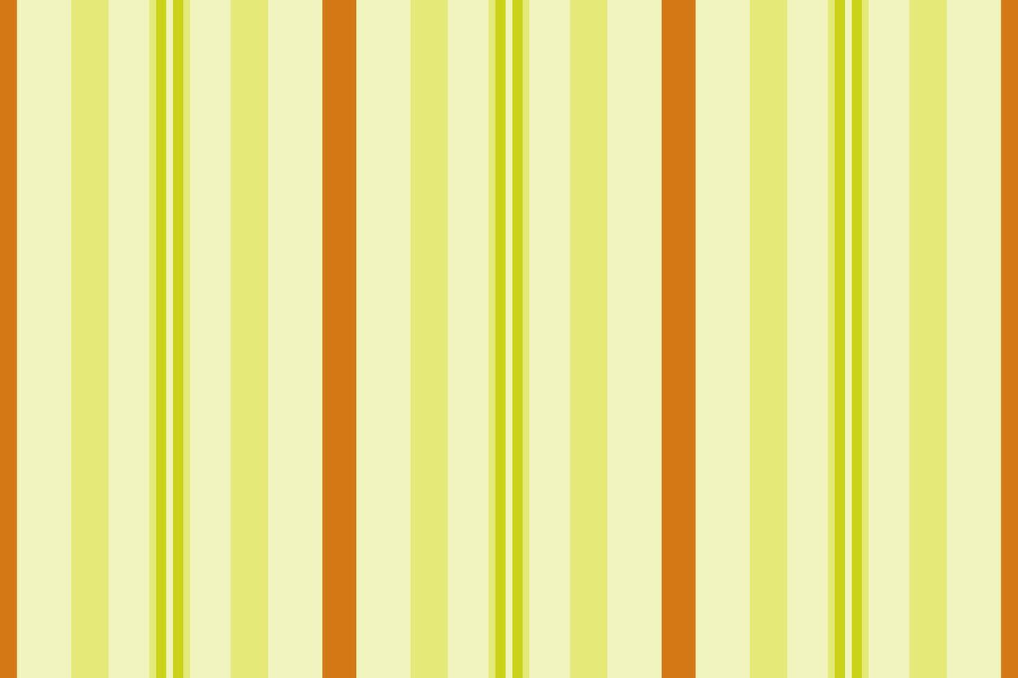 Vibrant vertical stripes in lime green, pale yellow, and burnt orange create a cheerful, retroinspired pattern. vector