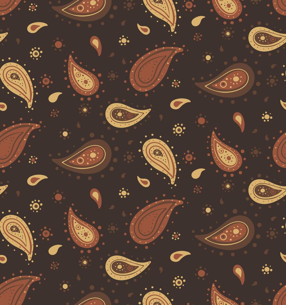 Ink flourish to boho flat design. Wrapping in graphic fabric. Rug luxury at wear tiled. vector