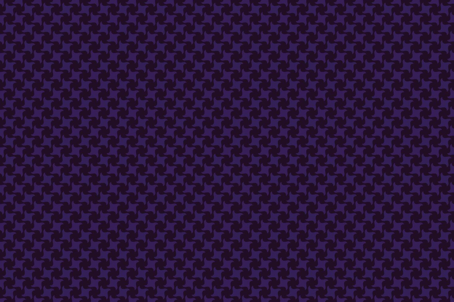 Deep purple houndstooth pattern, seamlessly repeating texture. Elegant and sophisticated, ideal for backgrounds, textiles, or fashion design. vector