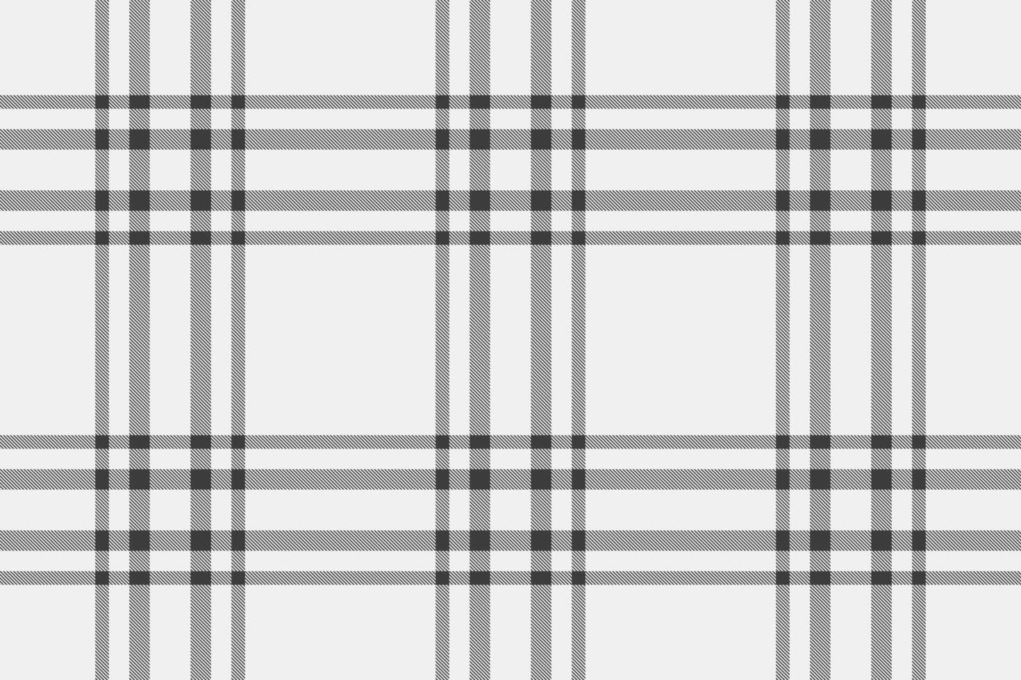 Elegant grayscale plaid pattern. Perfect for textile design, website backgrounds, or stylish print projects. The subtle texture and clean lines offer a sophisticated, versatile aesthetic. vector