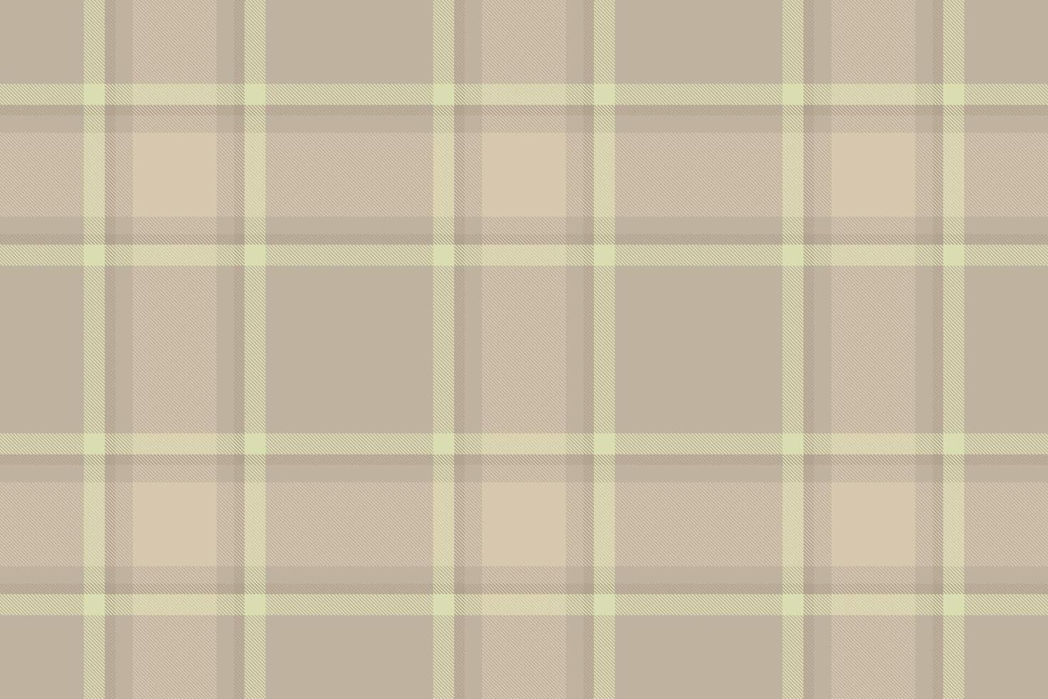Elegant neutral plaid pattern, perfect for textile design, website backgrounds, or stationery. Subtle earthy tones evoke calmness and sophistication. vector