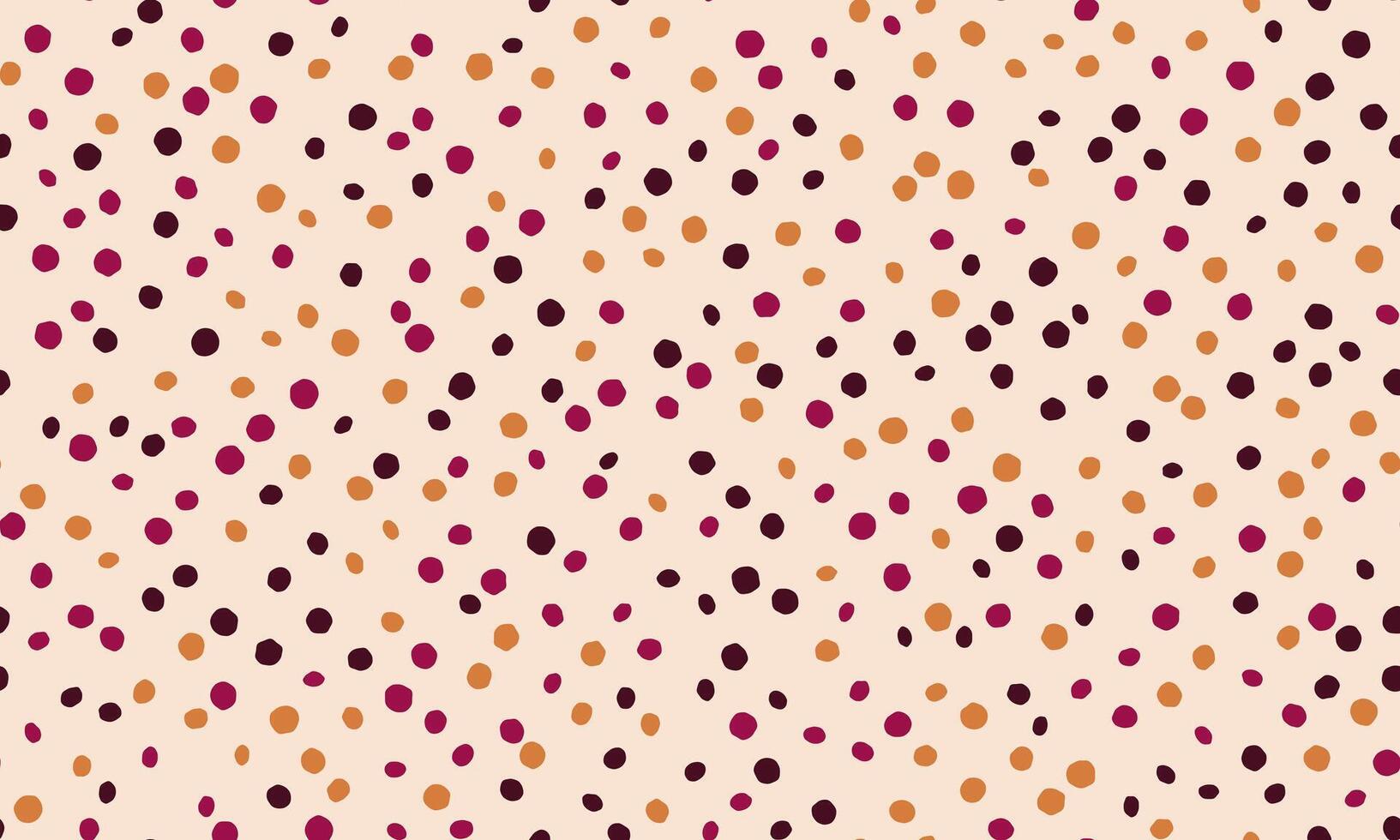 Abstract autumnal confetti pattern. Warmtoned dots on a soft background create a cheerful, festive design perfect for fallthemed projects, websites, or textiles. vector