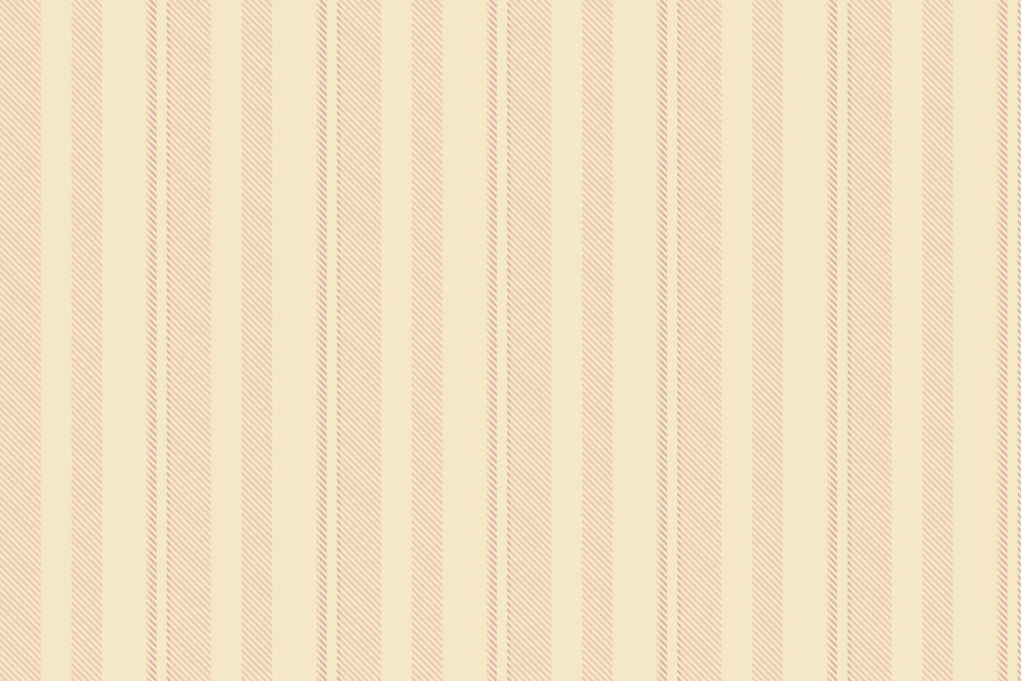 Elegant pastel pink and beige vertical stripes pattern. Perfect for backgrounds, website design, textile prints, or any project needing a sophisticated, subtle texture. vector
