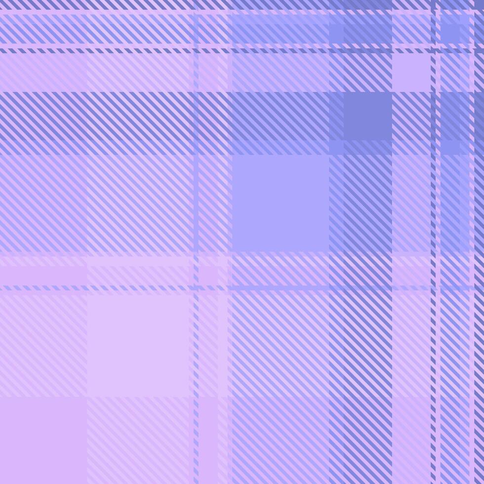 Subtle lilac and lavender plaid pattern. Soft, ethereal texture perfect for backgrounds, textiles, or branding. Evokes feelings of calm and serenity. vector
