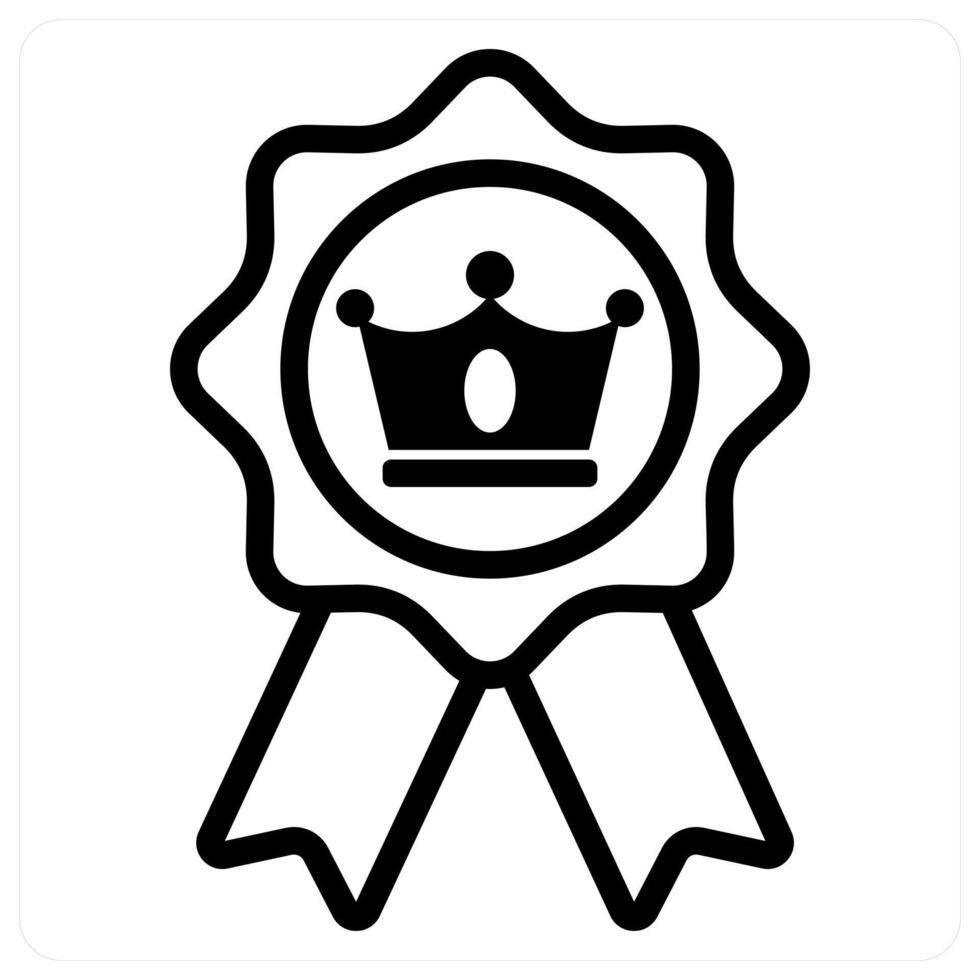 achievement icon concept in black vector