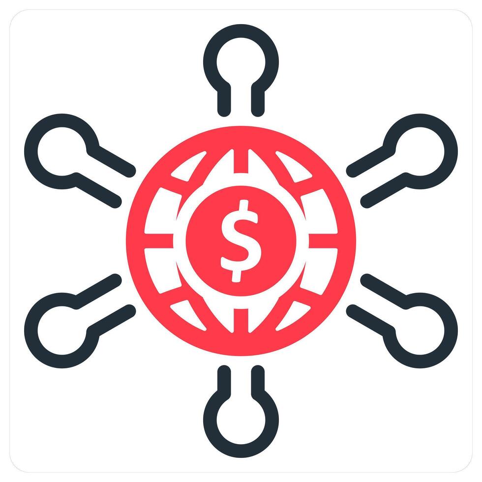 business expand network vector