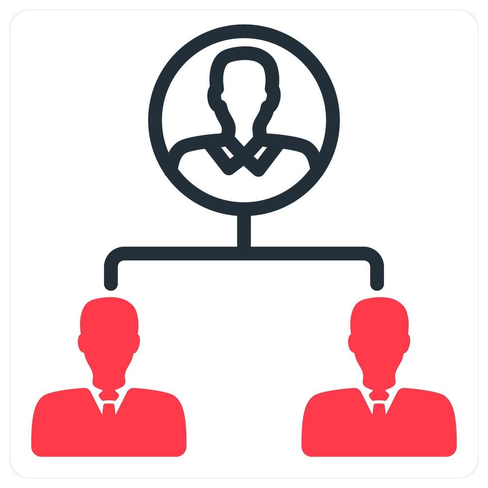 business hierarchy and organization vector