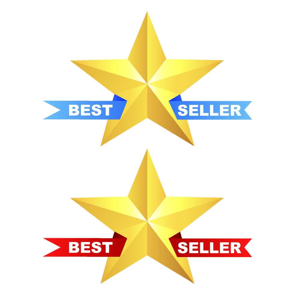 Best of the best icon. Bestseller sign with star. illustration vector