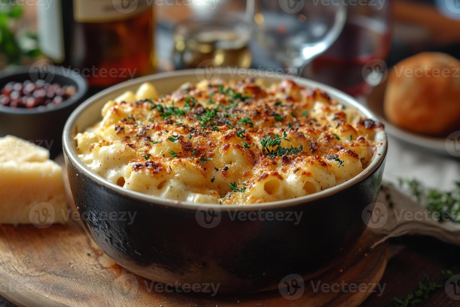 Classic Mac and Cheese - Creamy Cheddar Pasta with Golden Baked Crust photo