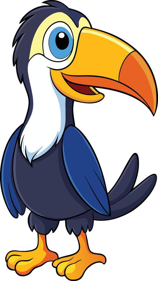 Cute Toucan Illustration vector