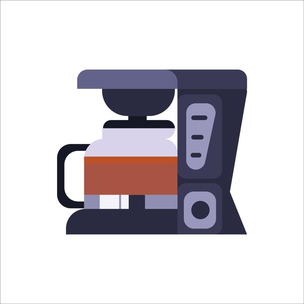 Modern Coffee Machine Design vector