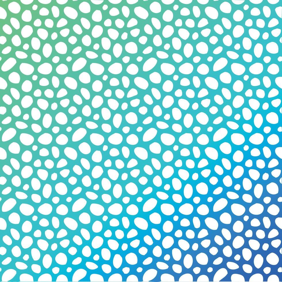 Abstract Blue and Green Bubble Pattern Background Texture vector