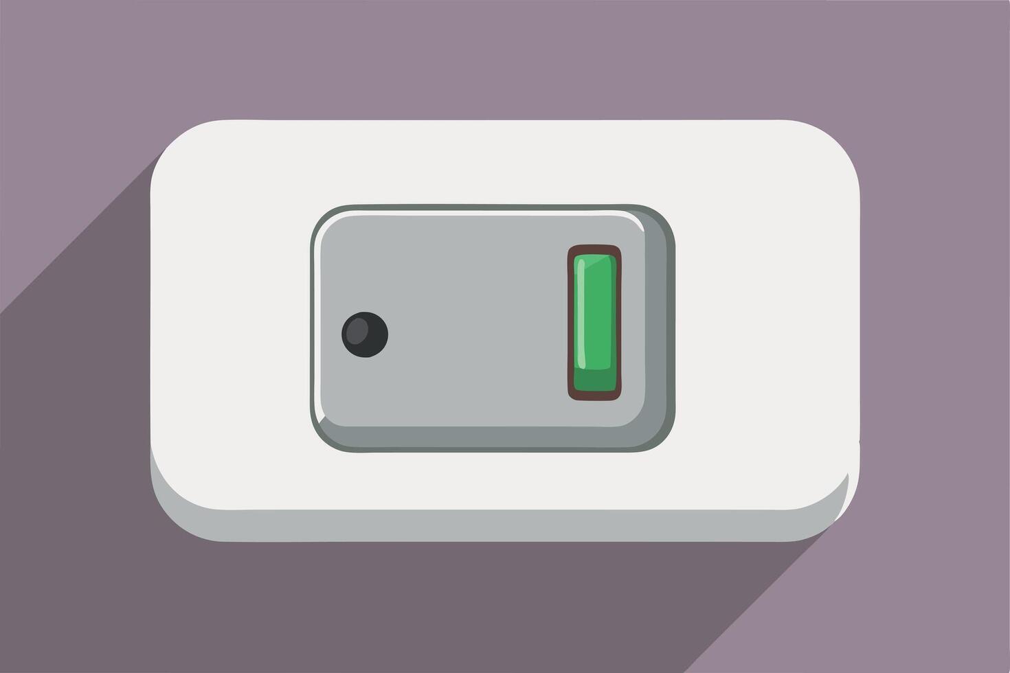 Cartoon Illustration of a Retro Audio Device vector