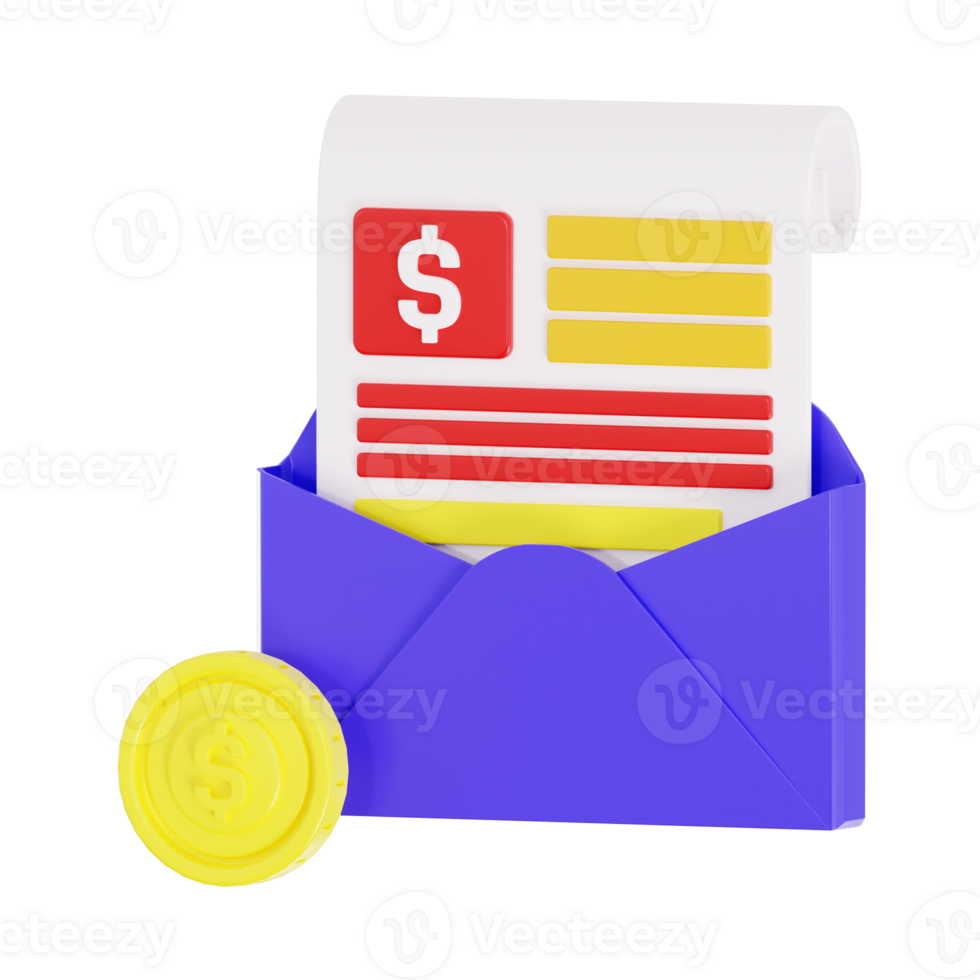 Financial Invoice and Payment Concept png