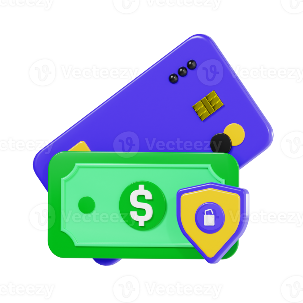 3D Digital Protection Icon png