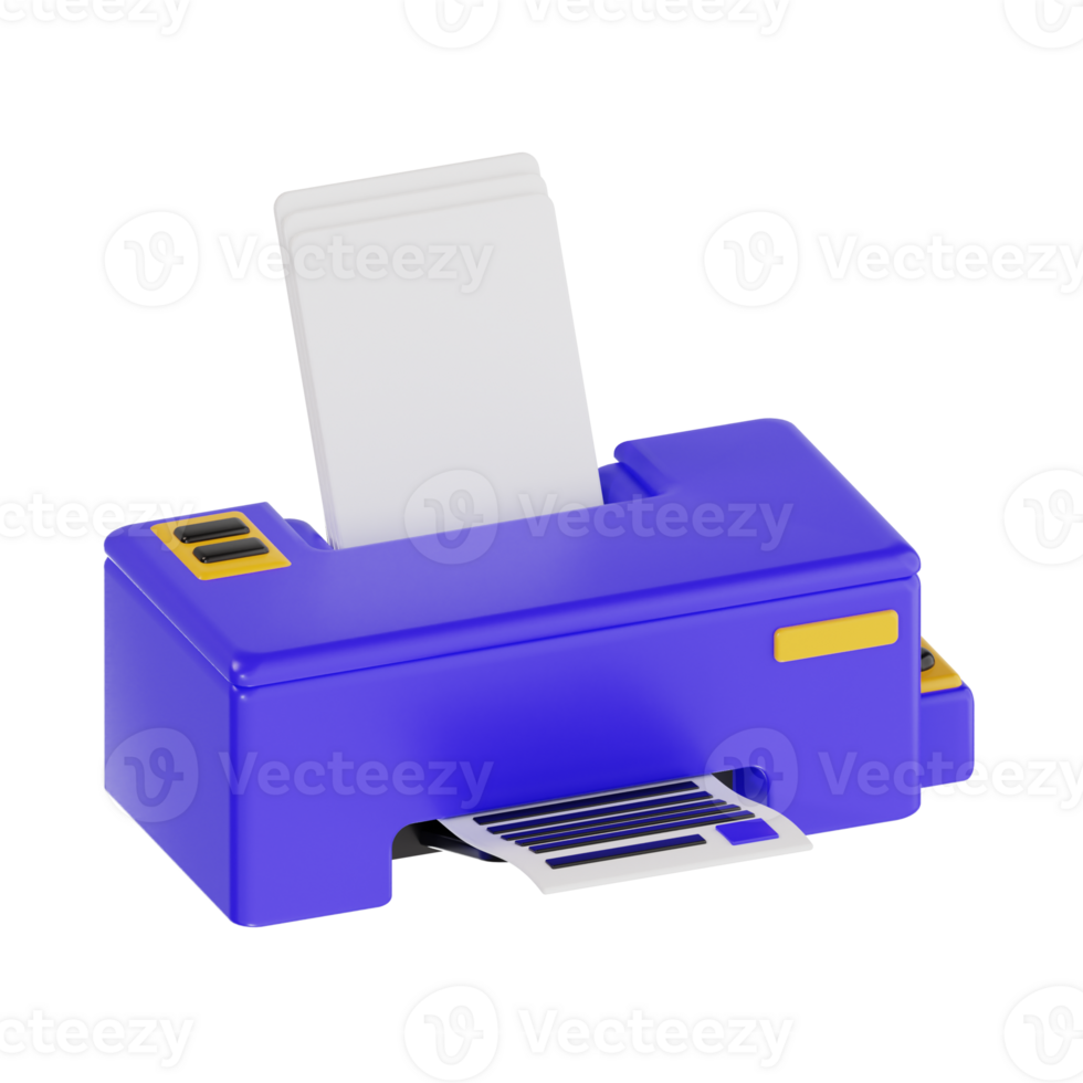 Digital Printer Machine Illustration png