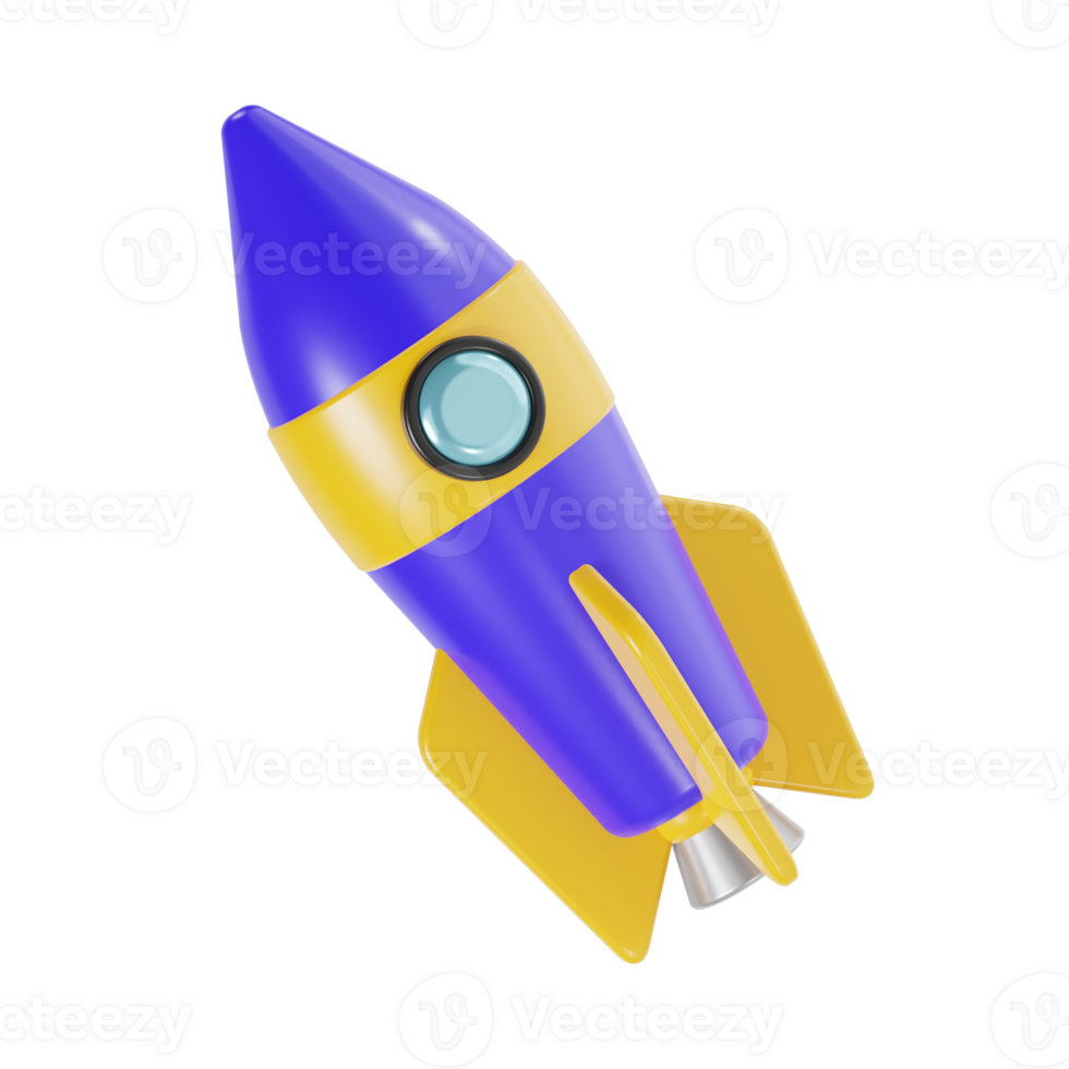 Rocket Taking Off Concept png