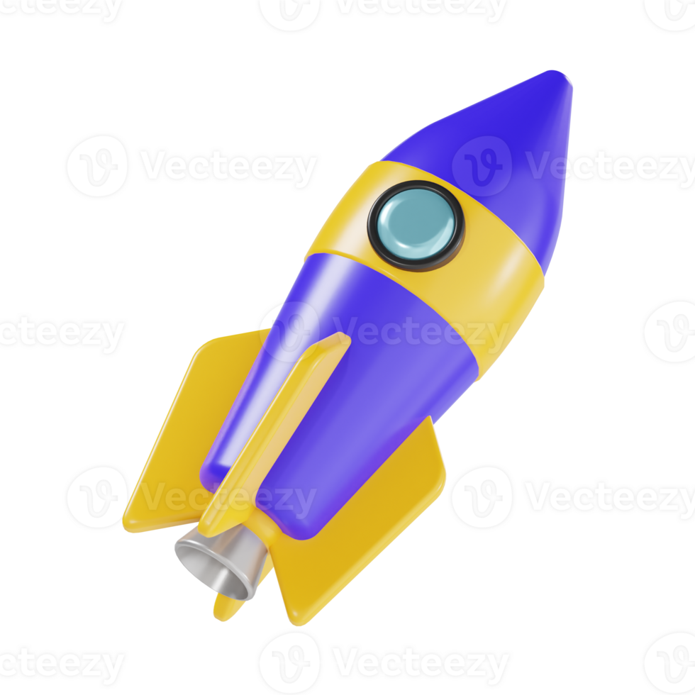 Space Rocket Launch Illustration png