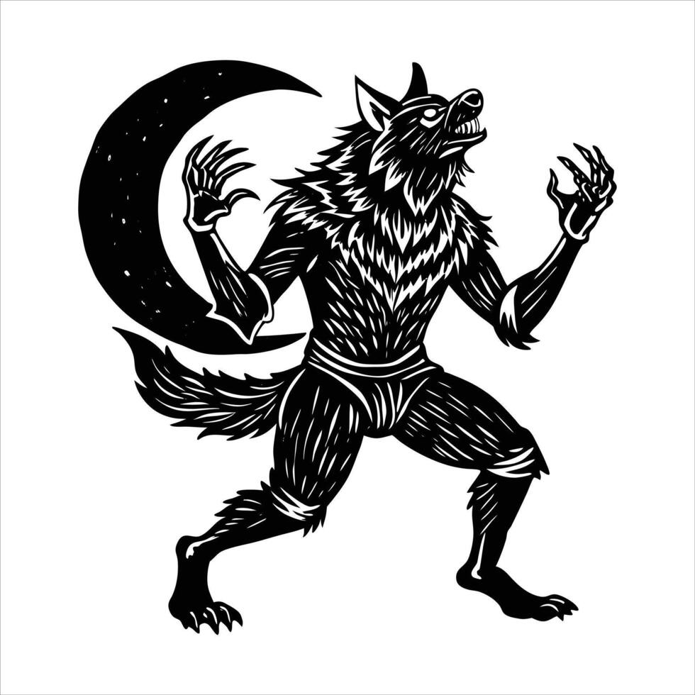 Werewolf Background Vectors