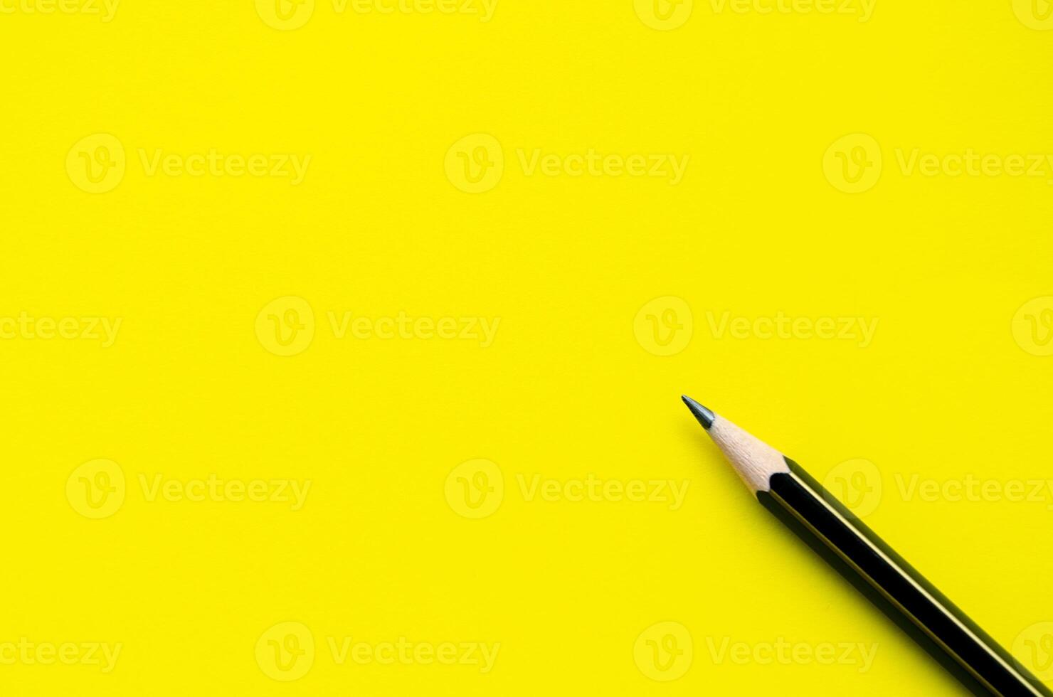 Top view of yellow cover background with customizable space for text photo