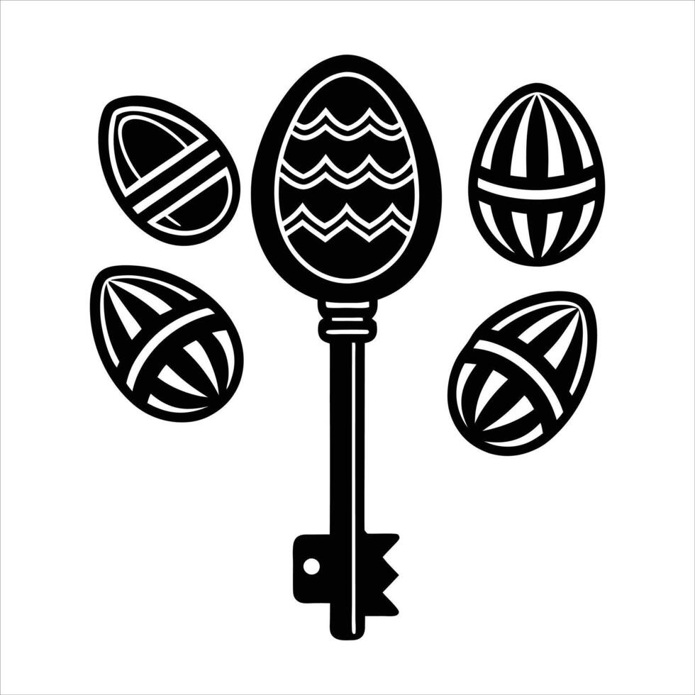 Maracas Icon In Simple Style vector