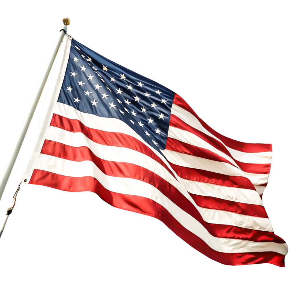 American Flag Waving, Patriotism, National Symbol, Independence Day png