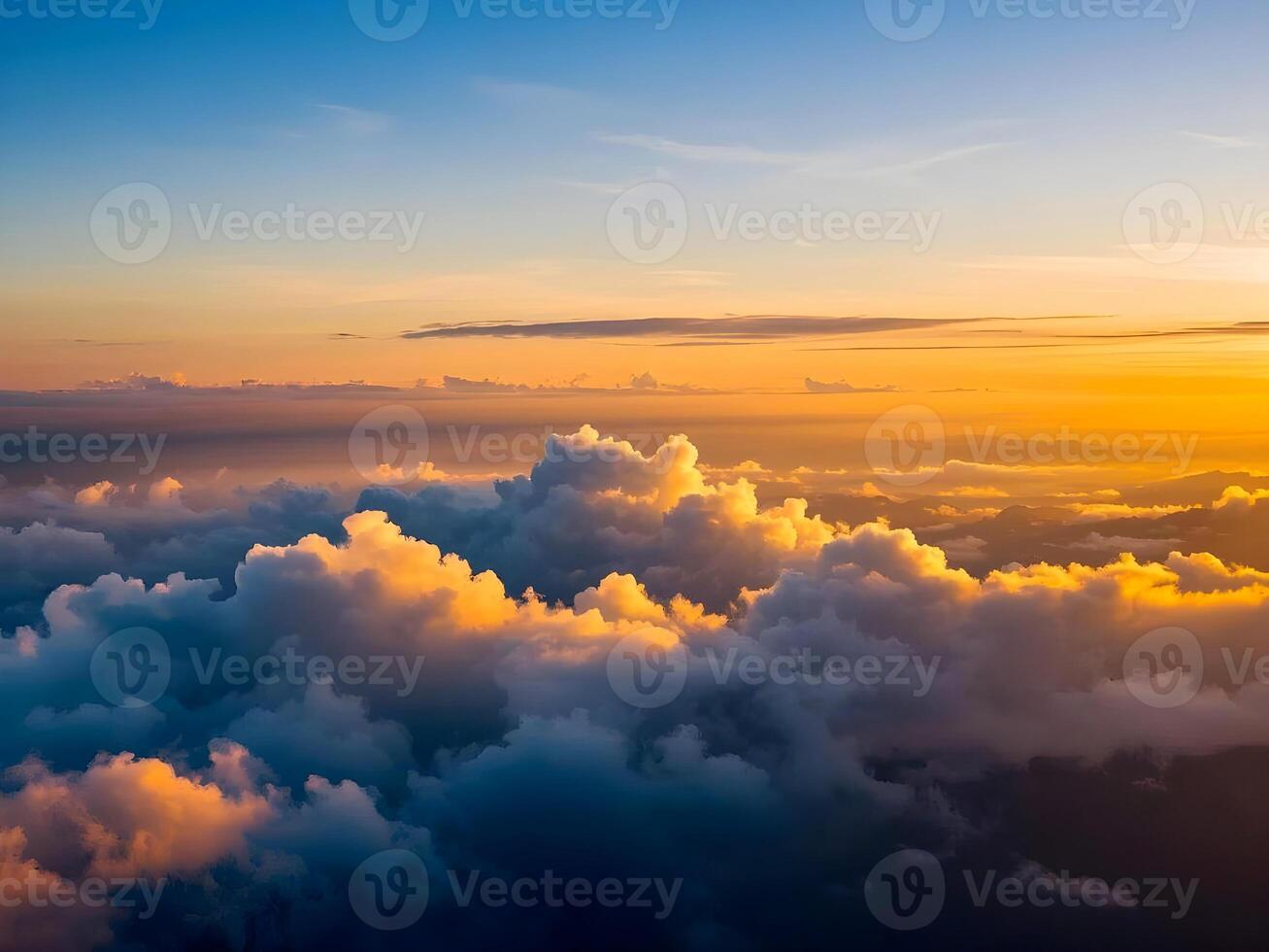 Golden Cloud Formation photo