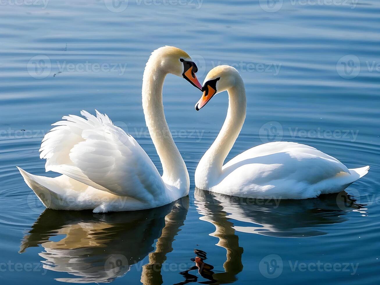 Swans in Love photo