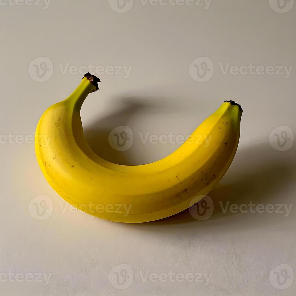 Single Ripe Banana photo